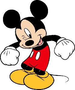 Mickey Mouse - desene animate - planse de colorat